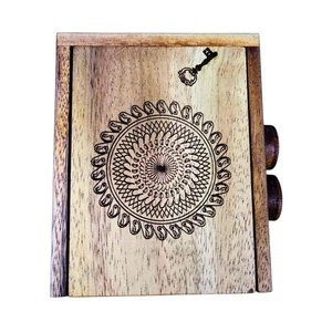 OT Wood Puzzle Box | Mandala Edition - Picture 1 of 5