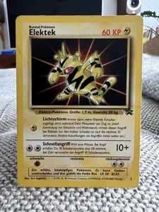 Elektek Black Star Promo 2 Very Good/Played German Electabuzz Rare Pokemon Card - Picture 1 of 2