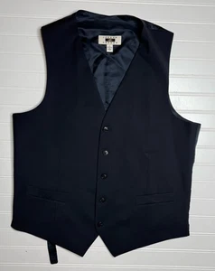 Joseph Abboud marineblaue Wollweste Herren Gr. Large " - Bild 1 von 5