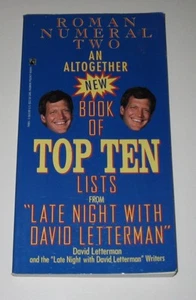 An Altogether New Book of Top Ten Lists by David Letterman - Picture 1 of 1