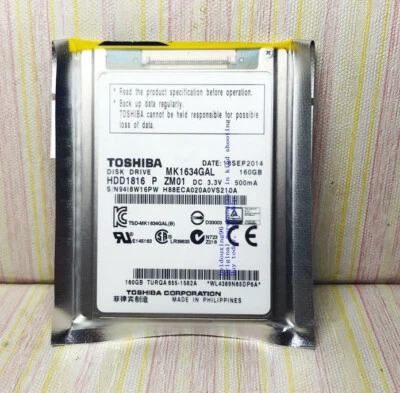 Toshiba MK1634GAL for iPod classic board 820-2437-A 7th 160GB slim version 5MM - Image 1 of 4