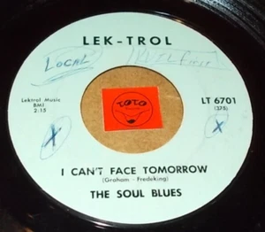 THE SOUL BLUES - I CAN'T FACE TOMORROW - WE BELONG / LISTEN - MOD PSYCHEDELIC - Picture 1 of 2