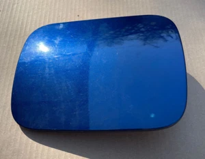 Toyota Celica T23 99-06 Gen7 Genuine Fuel Gas Petrol Flap Door Lid Blue - Picture 1 of 4