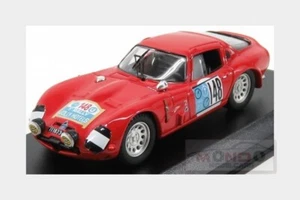 1:43 Best Alfa Romeo Tz2 #148 Rally Pergusa Jolly Hotel 1965 De Adamich BE9705 M - Foto 1 di 2