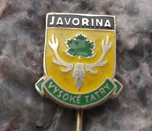 Javorina Region Slovakia High Tatra Mountains National Park Ski Resort Pin Badge - Picture 1 of 4