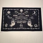 Tapis de bienvenue en planche Ouija planche Ouija squelette tapis de bienvenue Halloween