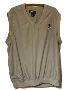 Monterey Classic NCCAA Mens Size XL Beige Nylon Pullover Golf Vest Christian - Picture 1 of 11