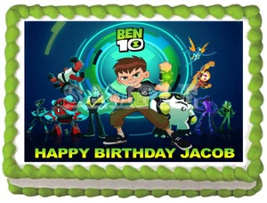 BEN 10 Party Edible Cake topper image - Picture 1 of 10