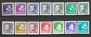 1986/1989 Sweden definitive issues Sc. #1567-80 - Picture 1 of 1