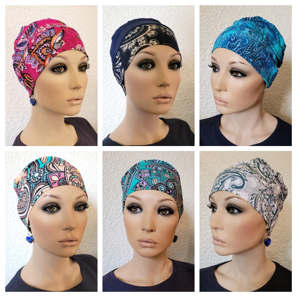 Leichte CHEMO MÜTZE bequem Softcap Kopfbedeckung Viskosejersey Chemomütze Anna - Bild 1 von 1