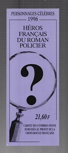 Frankreich 1996 Markenheftchen "Helden franz. Kriminalromane **/MNH UNGEFALTET!! - Bild 1 von 2