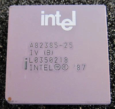 A82385-25 INTEL High Performance 32-Bit 80386 386 Cache Controller 25MHz PGA132 - Bild 1 von 2