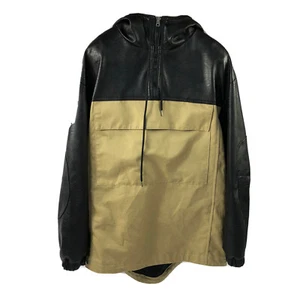 STELLA MCCARTNEY OVERSIZED HALBLEDER JACKE MIT KAPUZE GR: 48 PASST XL/XXL - Bild 1 von 12