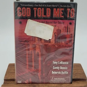 Versiegelt Neu Alter Lager seltener Horror Gott Told Me To DVD Dennis, Sandy Versand sicher - Bild 1 von 4