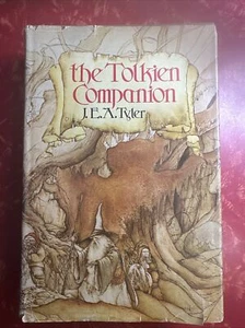 The Tolkien Companion by J. E. A. Tyler 1976 Hardcover 1st Edition Gutter MP3J - Picture 1 of 8