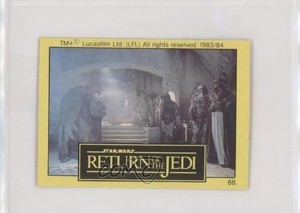 1983 Monty Fabrieken Return of the Jedi Jabba’s Palace Denizens #68 2xw