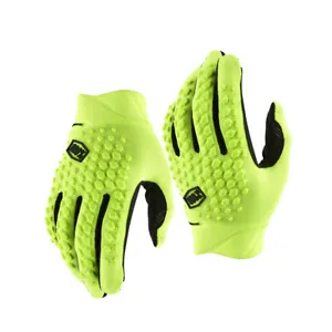 100% Geomatic Gloves - Flourescent Yellow, Full Finger, Men's, Large - Picture 1 of 3
