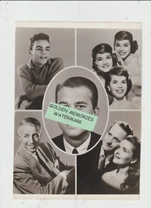 DICK CLARK & CO MUSICA ARCADE FILE SCHEDA ESPOSIZIONE 6X8 FOTO/REGISTRAZIONE ARTISTI SET - Foto 1 di 2