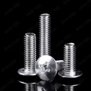 Tornillos de máquina de cabeza de armadura cruzada Phillips 6061 aleación de aluminio M5 M6 perno Phillips - Imagen 1 de 6