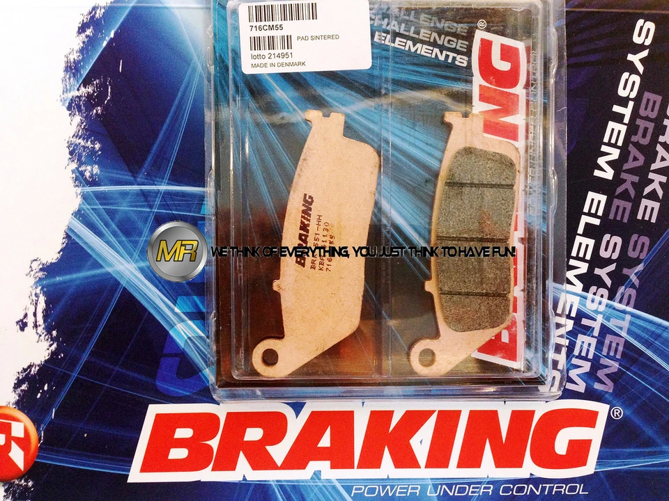 PARA HONDA VT SHADOW ACE-AERO-C2-C3 1100 1995 95 PASTILLAS FRENO DELANTERAS SINTERIZADAS Foto 1 de 1