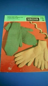 Sirdar Child's Mitts & Gloves Knitting Pattern 776 - Picture 1 of 1