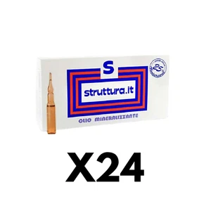 240 FIALE STRUTTURA CAPELLI TRATTATI ROVINATI OLIO MINERALIZZANTE 24 CONFEZIONI - Imagen 1 de 1