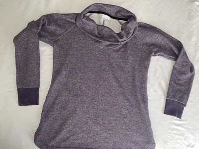 Columbia 毛衣女式中号紫色薰衣草圆领运动衫 — 第 1/3 张图片