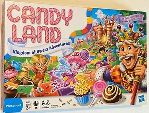 Candy Land 2010 Board Game Kingdom Of Sweet Adventures Kids Ages 3+ Hasbro USED - Picture 1 of 3
