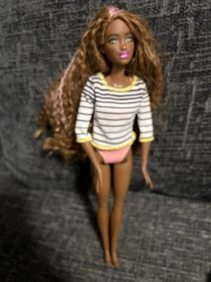 MATTEL Barbie Cutie Reveal Kitty Cat African American Doll Articulated AA Body - Image 1 of 4
