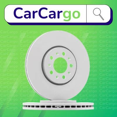 Front Brake Discs x2 FOR VW Polo 1.4 TSI 2016-2020 Vented 286.8mm RIDEX OE - Image 1 of 4