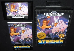 Strider (Sega Genesis, 1990) komplett in Box CIB - Bild 1 von 4
