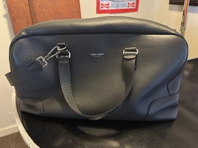 Giorgio Armani Мужская сумка шагреневой кожи совершенно новый с ярлыками - Изображение 1 из 4