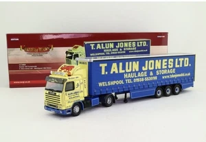 Corgi 1/50 Scale CC14804 - Scania 143 Curtainside T.Alun Jones Ltd New Boxed - Picture 1 of 1
