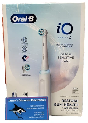 Cepillo de dientes eléctrico Oral-B iO Series 4 encías y cuidado sensible - Nuevo - ENVÍO GRATUITO Foto 1 de 3