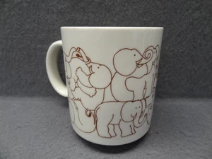 Tazza tazza caffè Taylor & Ng Elephant vintage MCM 1979 anni 70 Risque novità classica vittoria - Foto 1 di 15