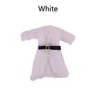 Warm Clothing Collocation with Belt Plush Coat Doll Clothes Long Coat Dress Up