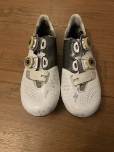 Race Shoes Cycling Shoes Specialized S-WORKS White EU 39.5 UK 6 - Picture 1 of 13