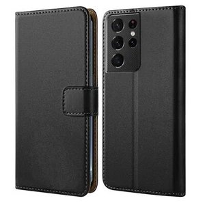 Housse de téléphone portable pour Samsung Galaxy S21 Ultra étui housse de protection étui portefeuille - Photo 1/9