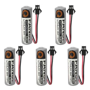 5Pcs ER14505H AA ER14505 LS14500 2700mAh 3.6V Battery with plug - Picture 1 of 6