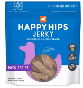 Cloud Star Happy Hips Jerky Grain-Free Duck Recipe Dog Treats - Picture 1 of 4
