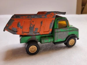 Tootsie Toy Dump Truck 50s 60s 70s Steel and Plastic Missing Grill USA - Picture 1 of 16
