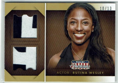 2015 Panini Americana Dual Material "Prime" Rutina Wesley #10/13 True Blood - Image 1 of 2