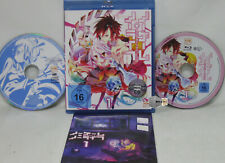 No Game No Life - Vol. 1 Episode 01-04 - Blu-ray - Anime + Soundtrack CD