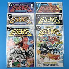 Legends 1-6 Full Set DC comics Lot 1986-87 New Suicide Squad VF