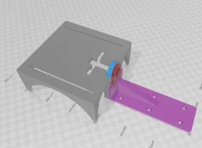 Sawing table for Parkside 12V Rotary - High Quality- Durable NEW - Image 1 of 3