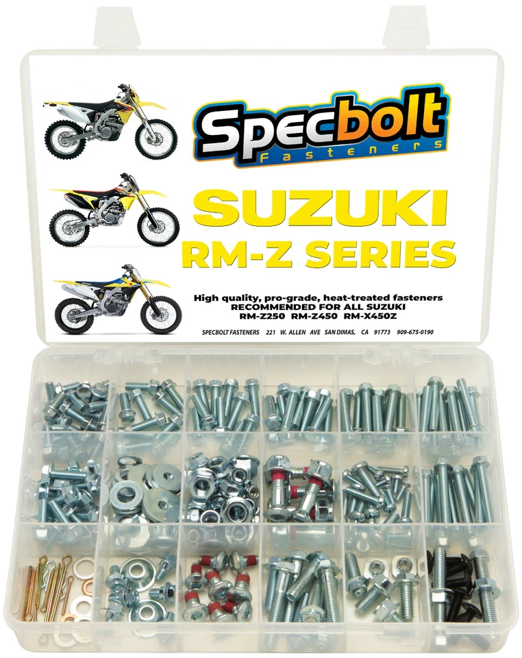 Kit de pernos de fábrica Suzuki RMZ250 RMZ450 RM250Z RM450X RM450Z -L Foto 1 de 4