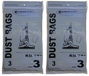 Vacuum Bag Style 6 bag fit Fits For Kirby HERITAGE II, LEGEND AND LEGEND II 2HD - Picture 1 of 2
