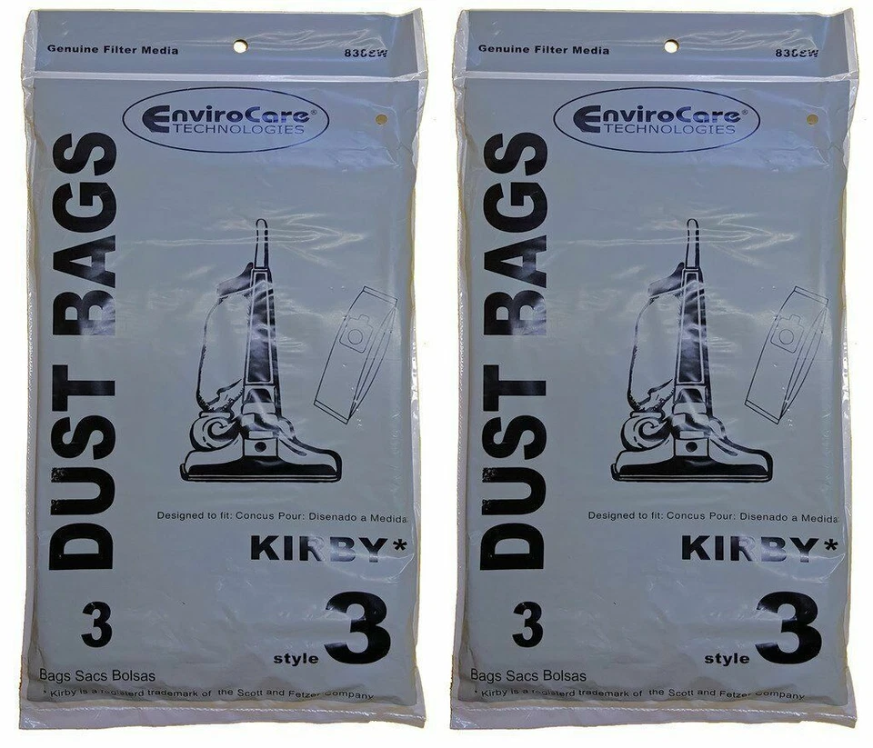 Vacuum Bag Style 6 bag fit Fits For Kirby HERITAGE II, LEGEND AND LEGEND II 2HD - Image 1 of 2