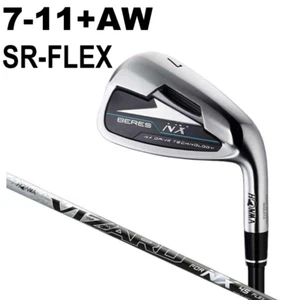 HONMA BERES NX IRON SET #7-11+AW VIZARD GRAPHITE SHAFT STIFF-REGULAR FLEX 6clubs - Picture 1 of 10