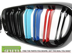 For 2014+ BMW X5 (F15 Model) X5M /// M Color Gloss Black Front Kidney Grille - Picture 1 of 3